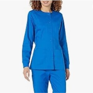 Women’s Scrub Snap Jacket by Amazon Essentials